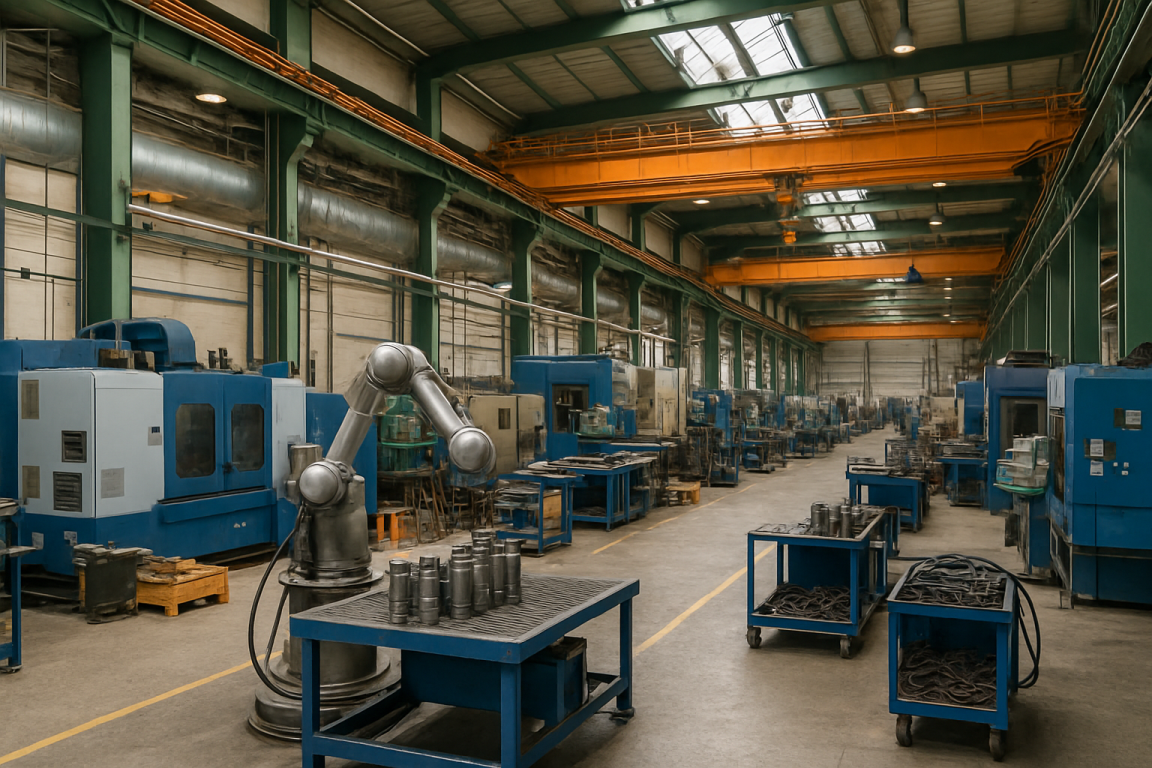 Manufacturing business for sale in Ontario with fully operational production facility